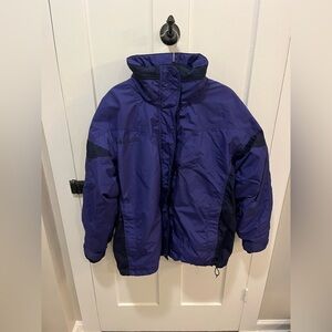 Vintage Columbia Bugaboo Purple Winter Parka Size Large